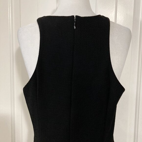 REITMAN'S Vintage black cut out design neckline fit & flare dress ~ SMALL MEDIUM - Picture 13 of 14